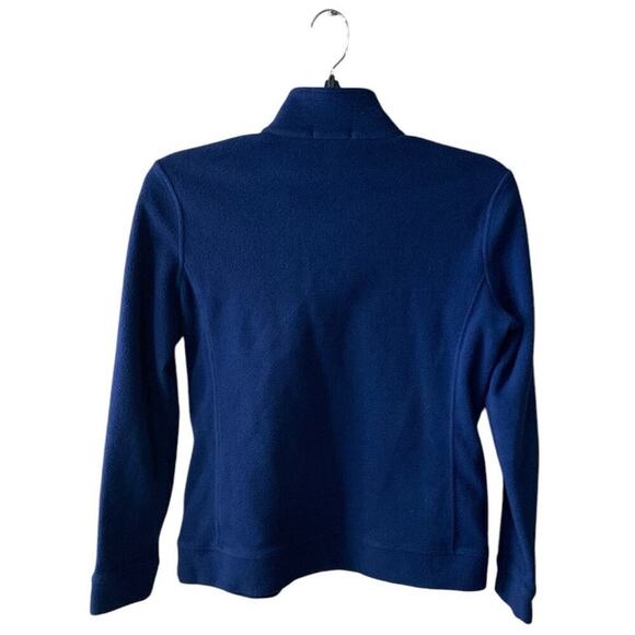 Vineyard Vines Fleece Shirt Womens S Whale Long Sleeve Mock Outdoorsy Pullover - Picture 4 of 6